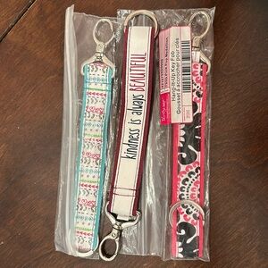 NWT Thirty-one Hang it up key fob set of three